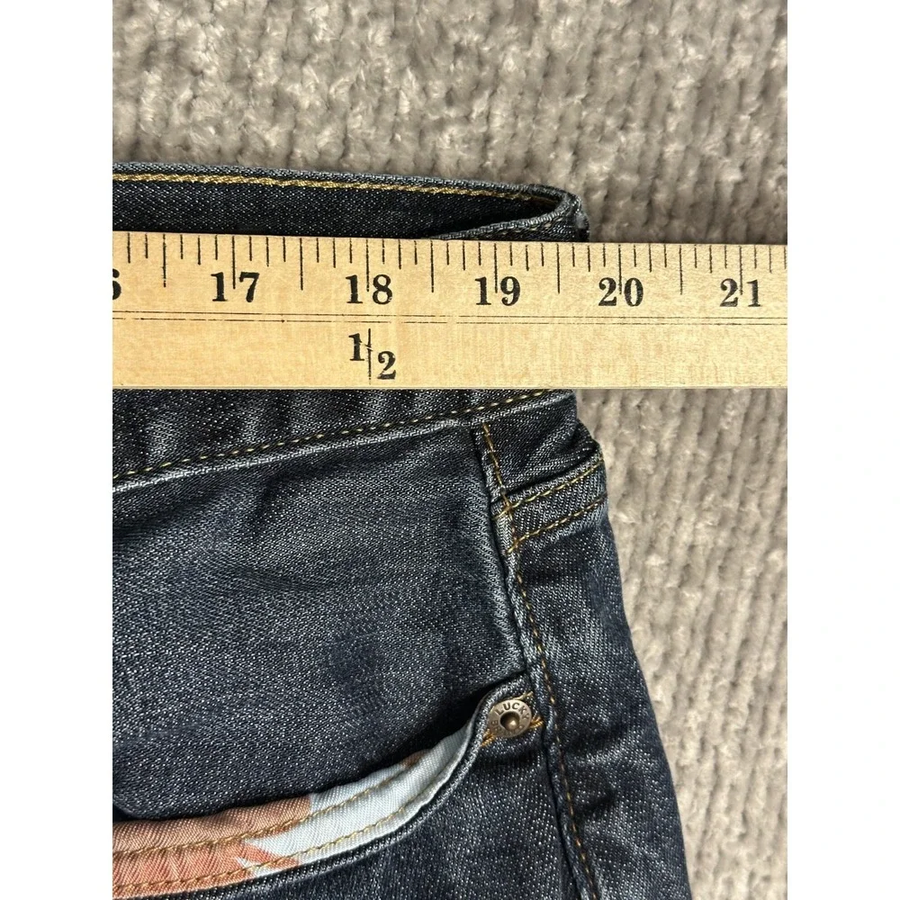 Lucky Brand Jeans Men's 363 New Vintage Straight 38x32 Blue Denim